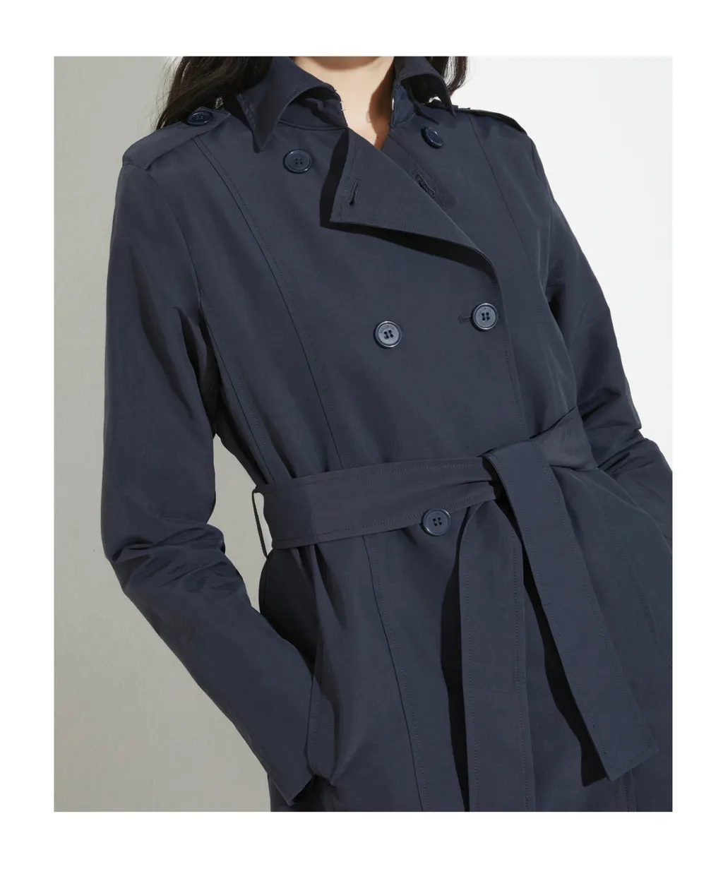 Double-Breasted Trench Coat