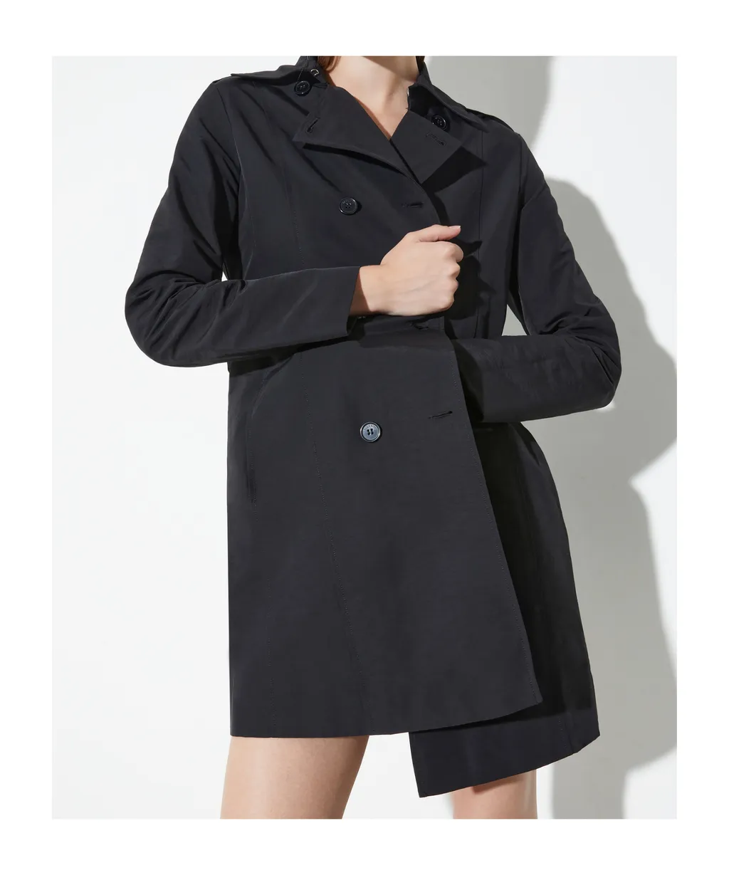 Double-Breasted Trench Coat