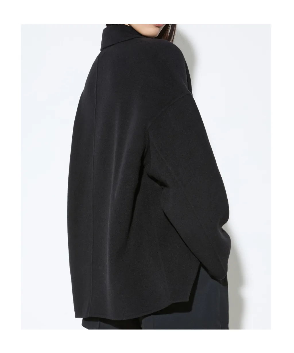 Double-Sided Wool Shacket