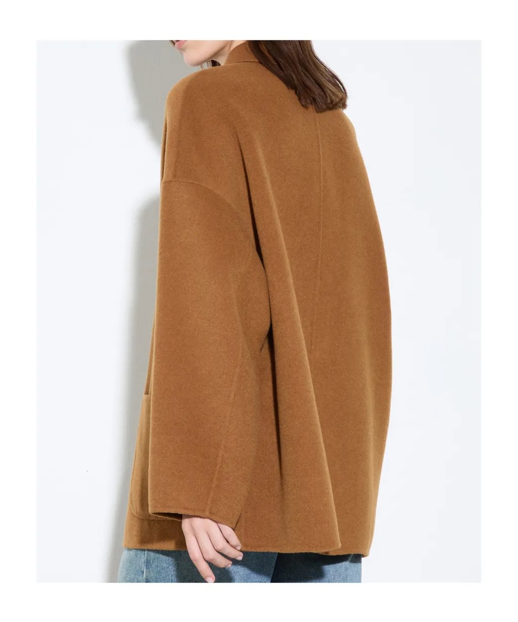 Double-Sided Wool Shacket