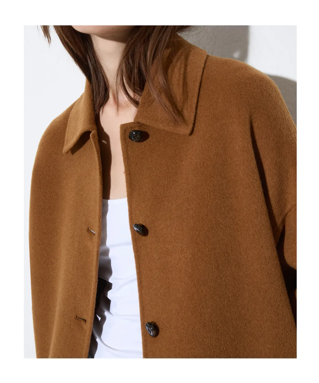 Double-Sided Wool Shacket
