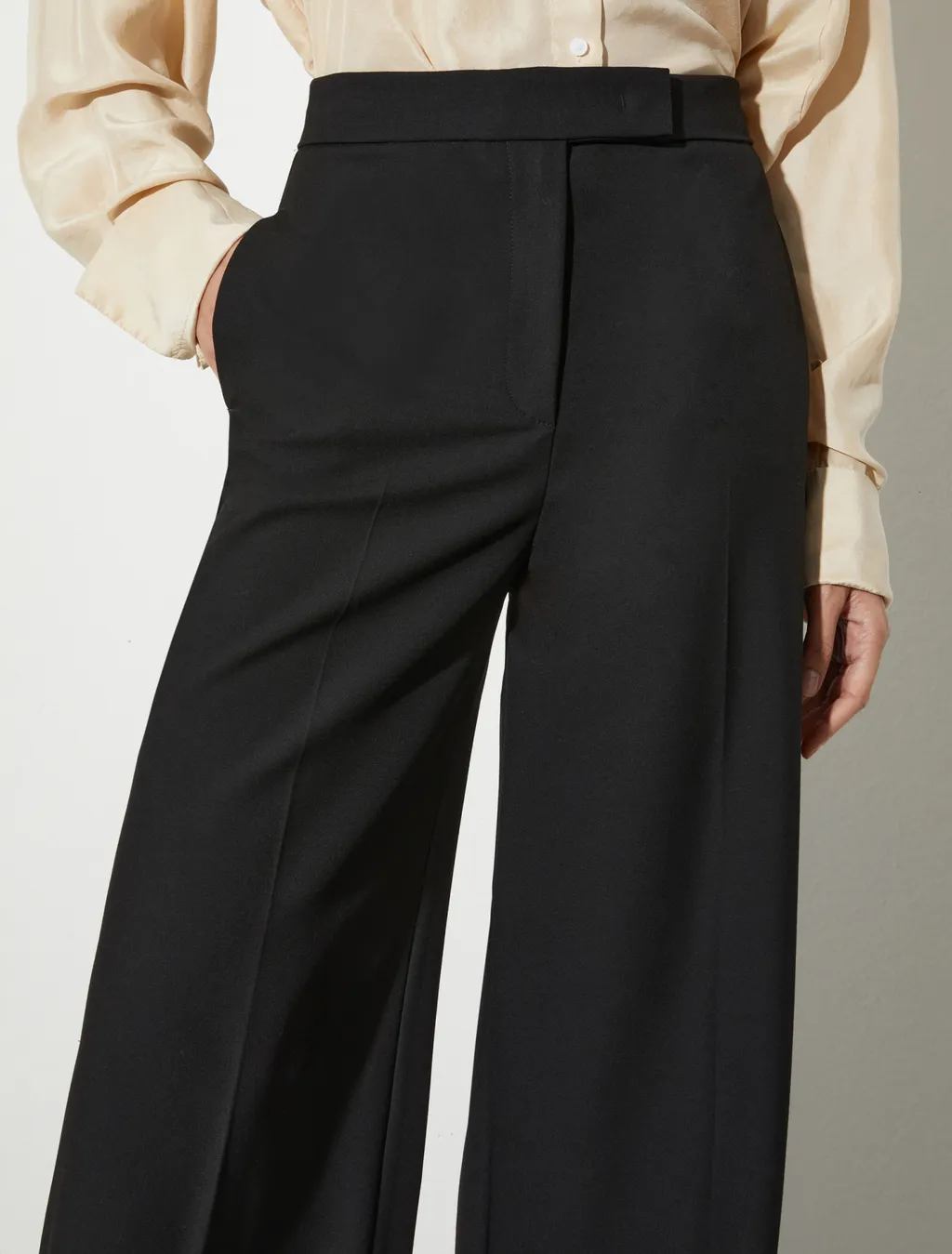 Wide Tailored Trousers