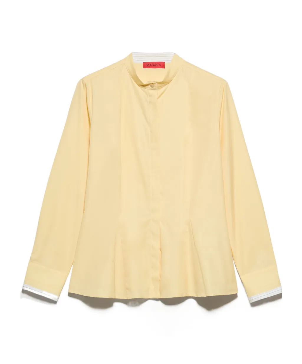 Slim Poplin Shirt