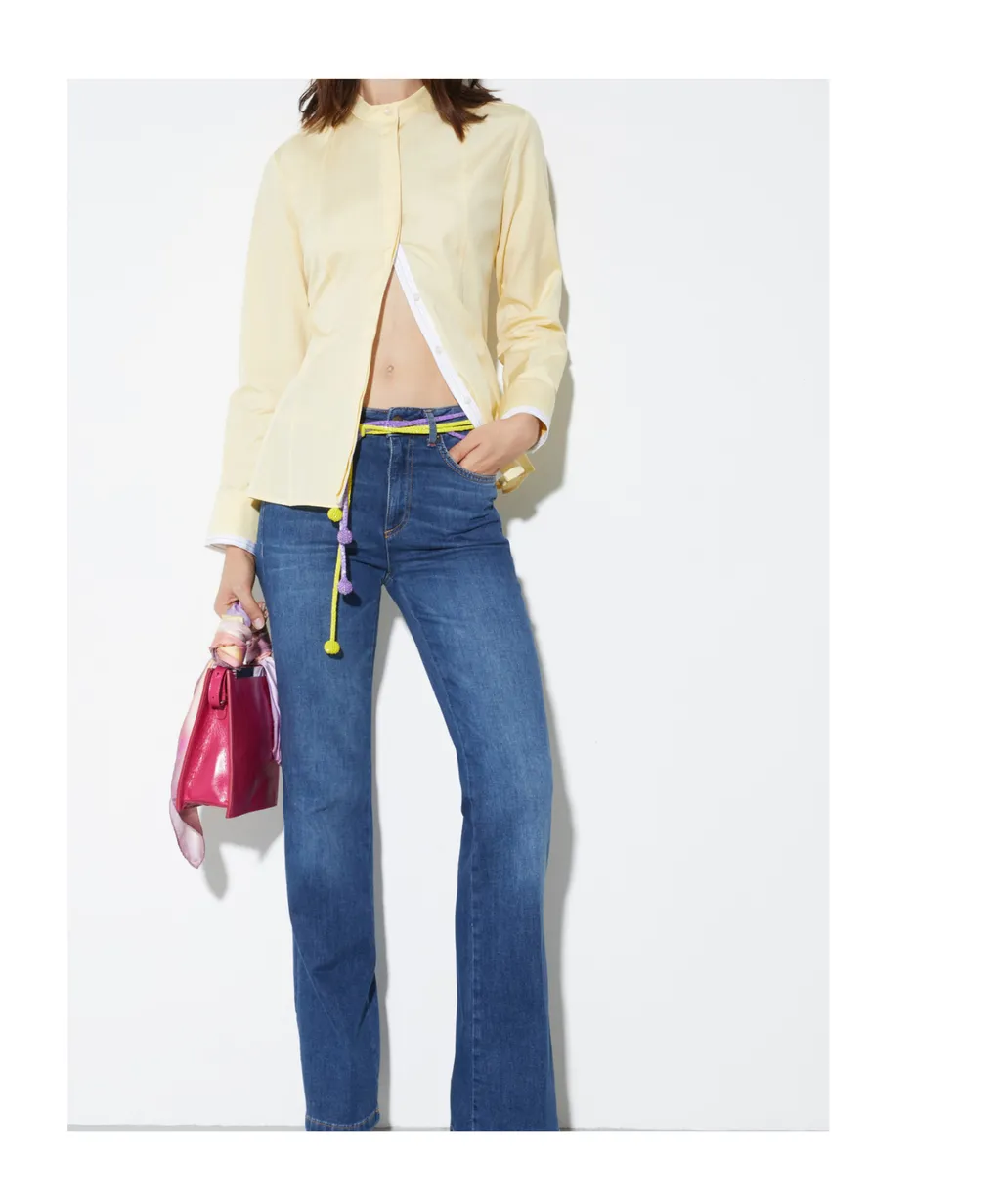 Slim Poplin Shirt
