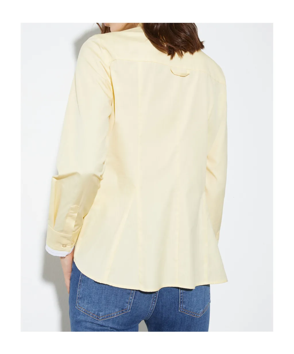 Slim Poplin Shirt