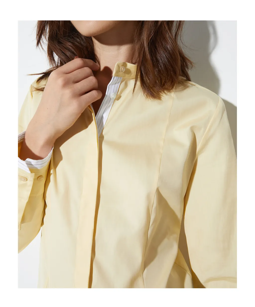 Slim Poplin Shirt