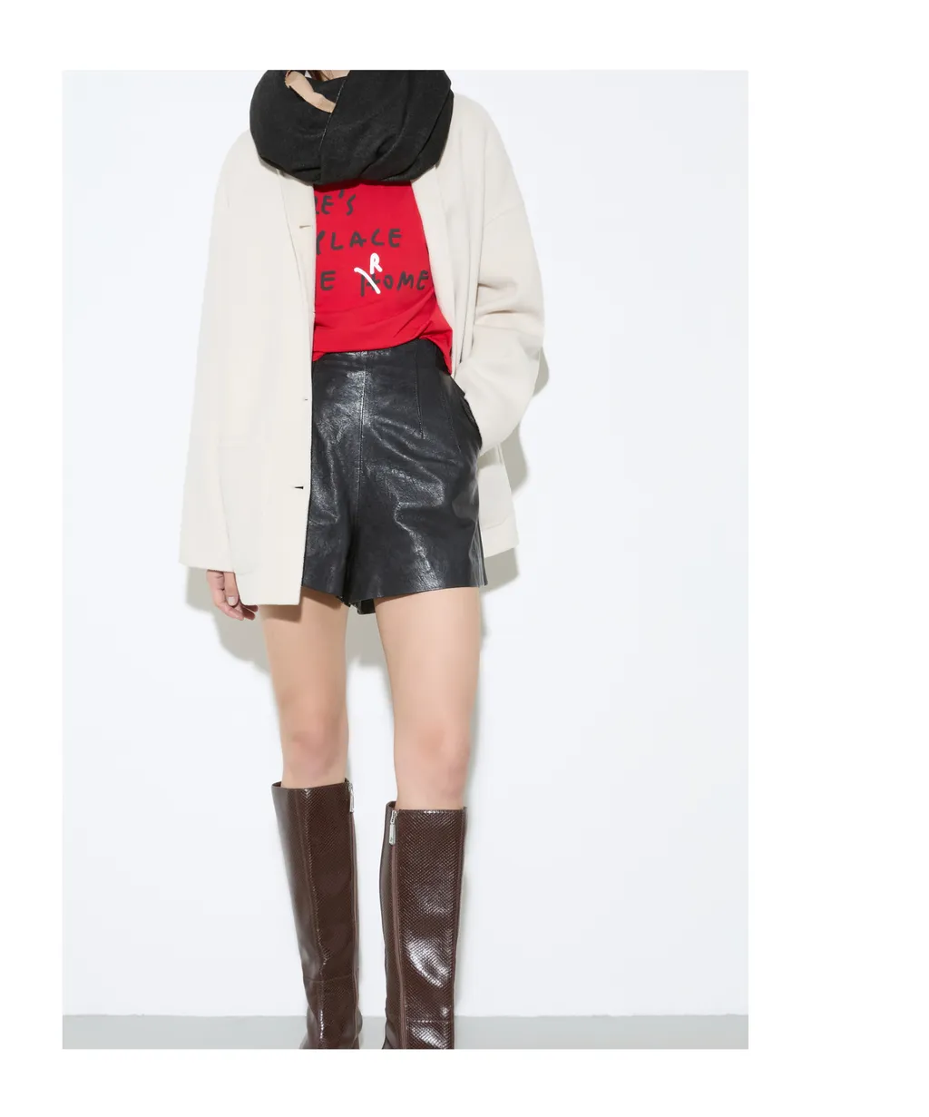 Double-Sided Wool Shacket