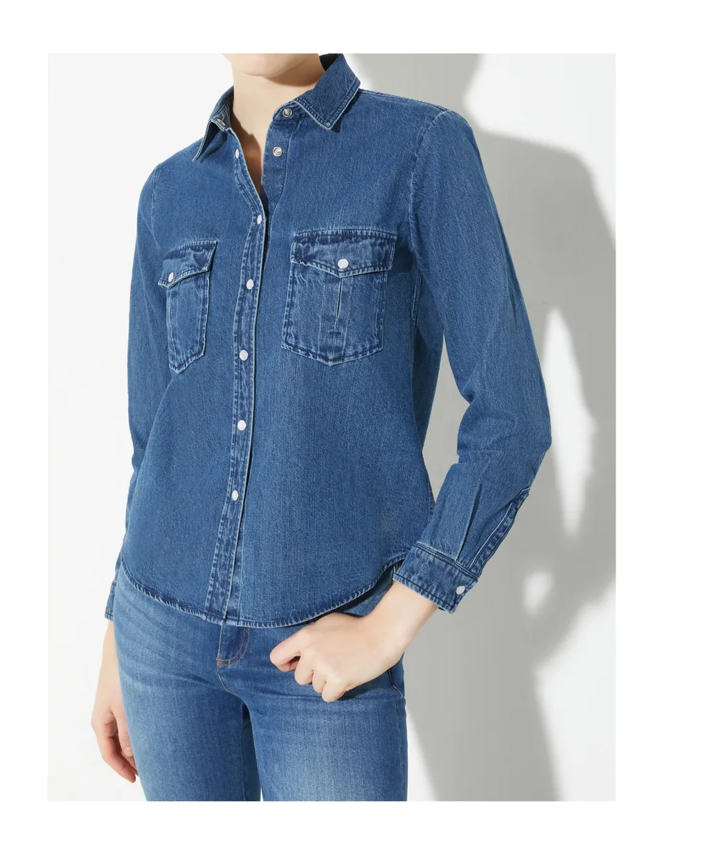 Denim Blouse