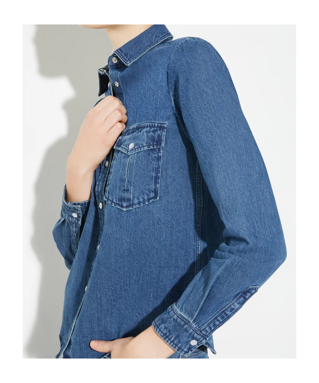 Denim Blouse