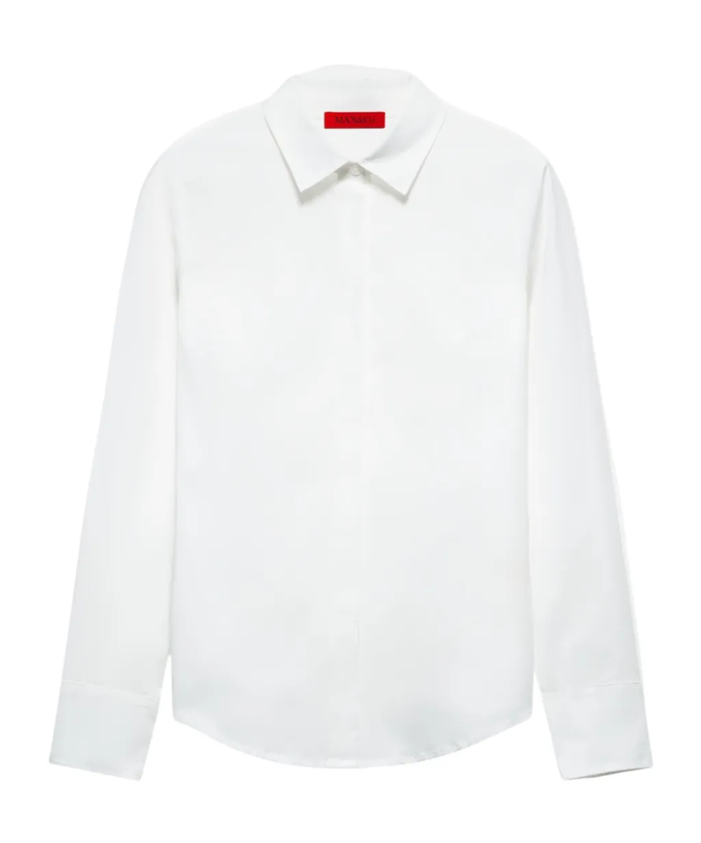 Slim Poplin Shirt