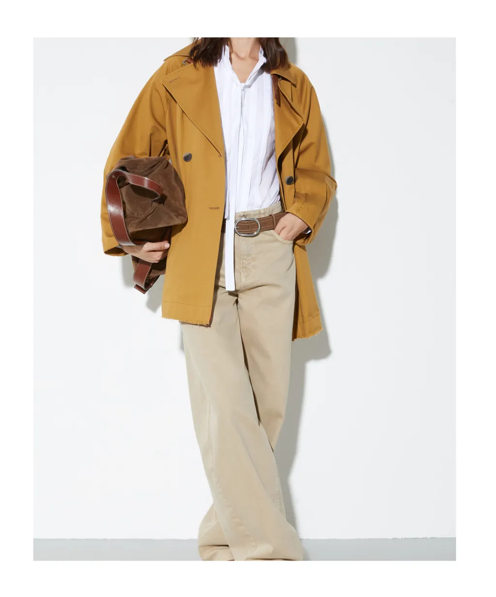 Cotton And Silk Voile Shirt