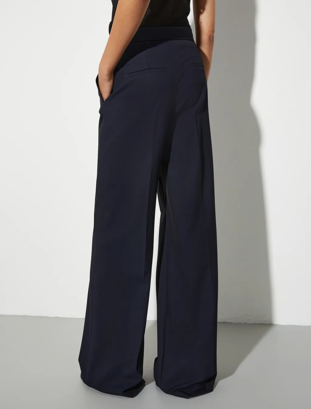 Wide Tailored Trousers