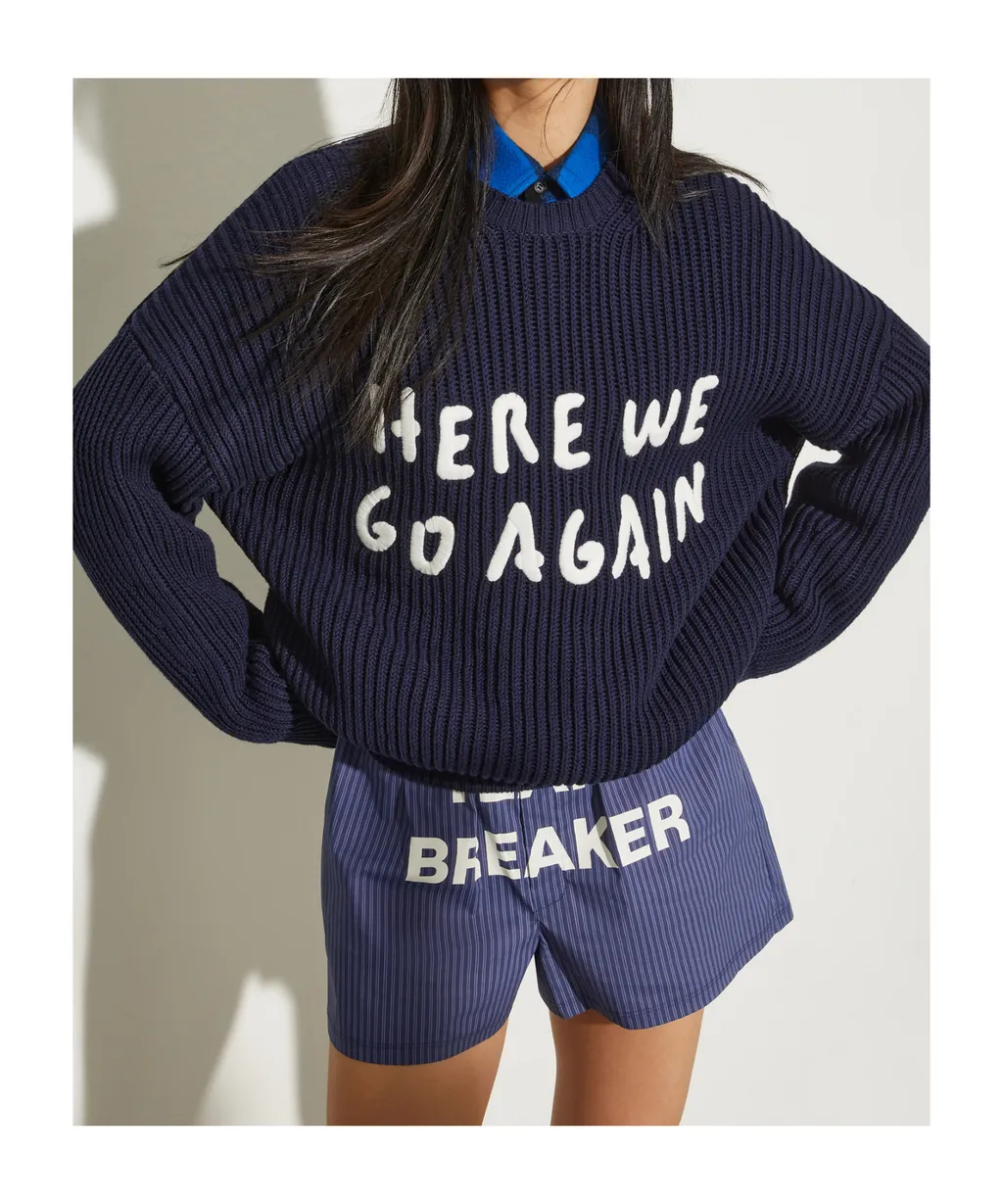 Long-Sleeved Sweater