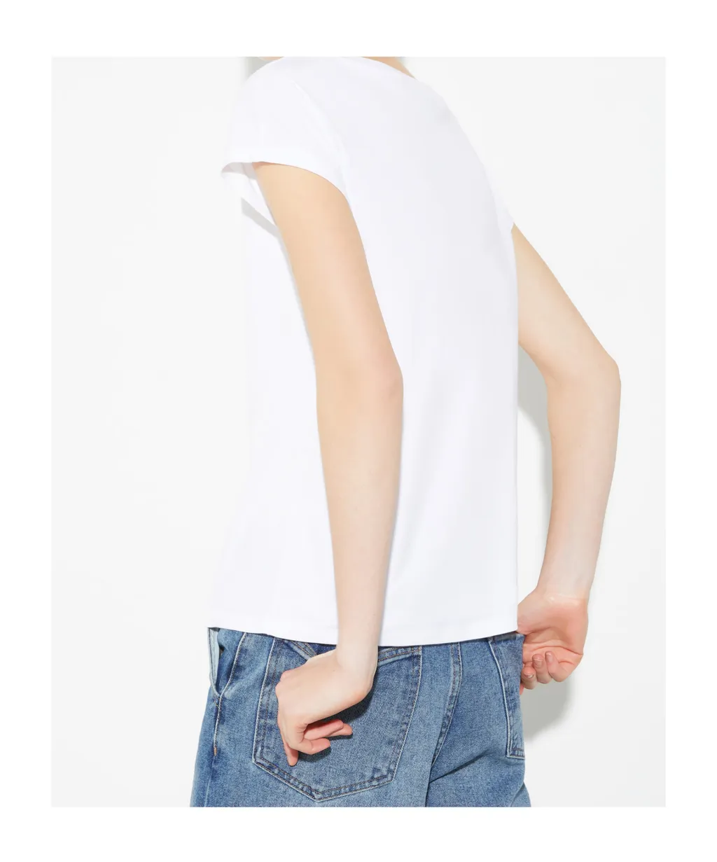 Cotton Knit T-Shirt