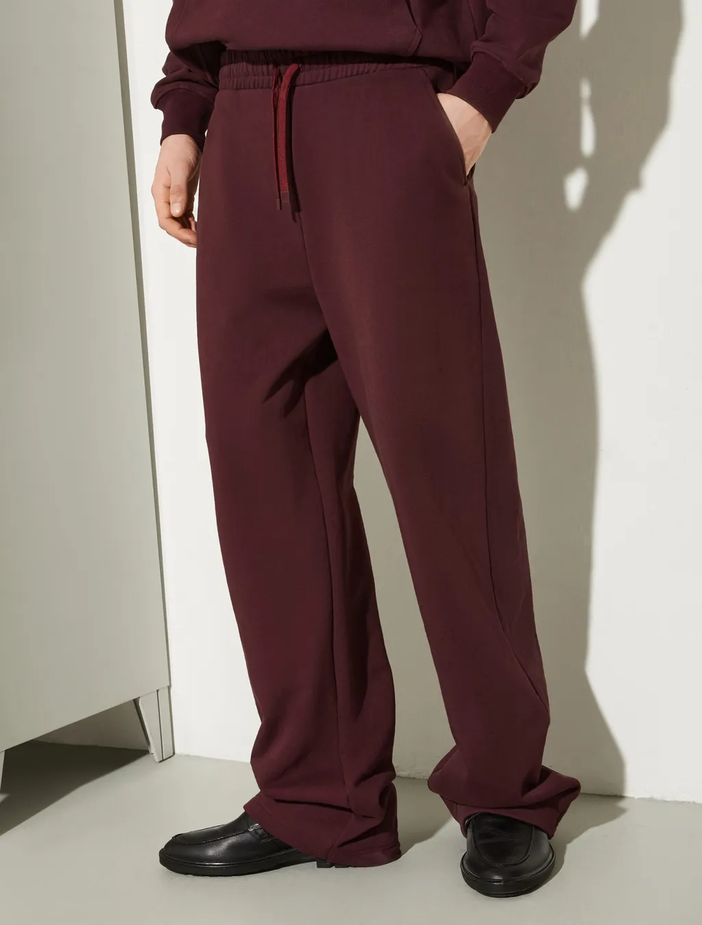 Straight-Leg Sweatpants