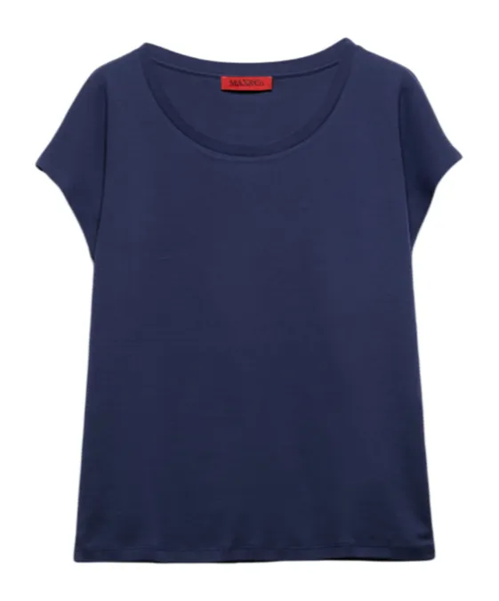 Cotton Knit T-Shirt