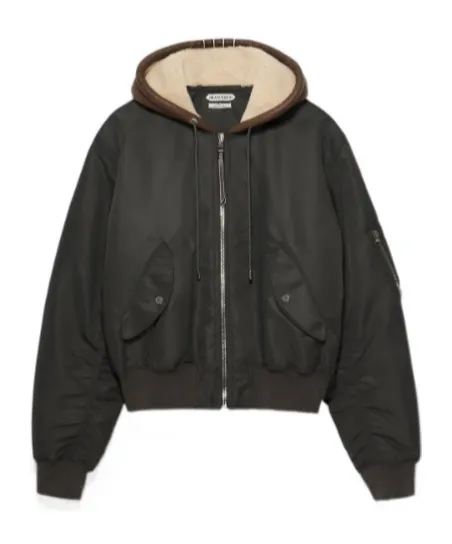 Jw Anderson Hooded Bomber Jacket