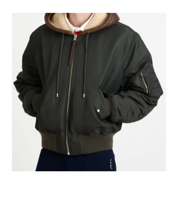 Jw Anderson Hooded Bomber Jacket