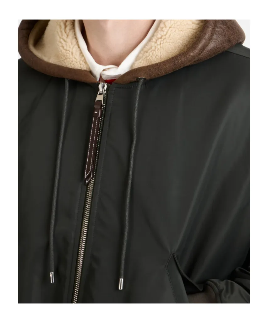 Jw Anderson Hooded Bomber Jacket