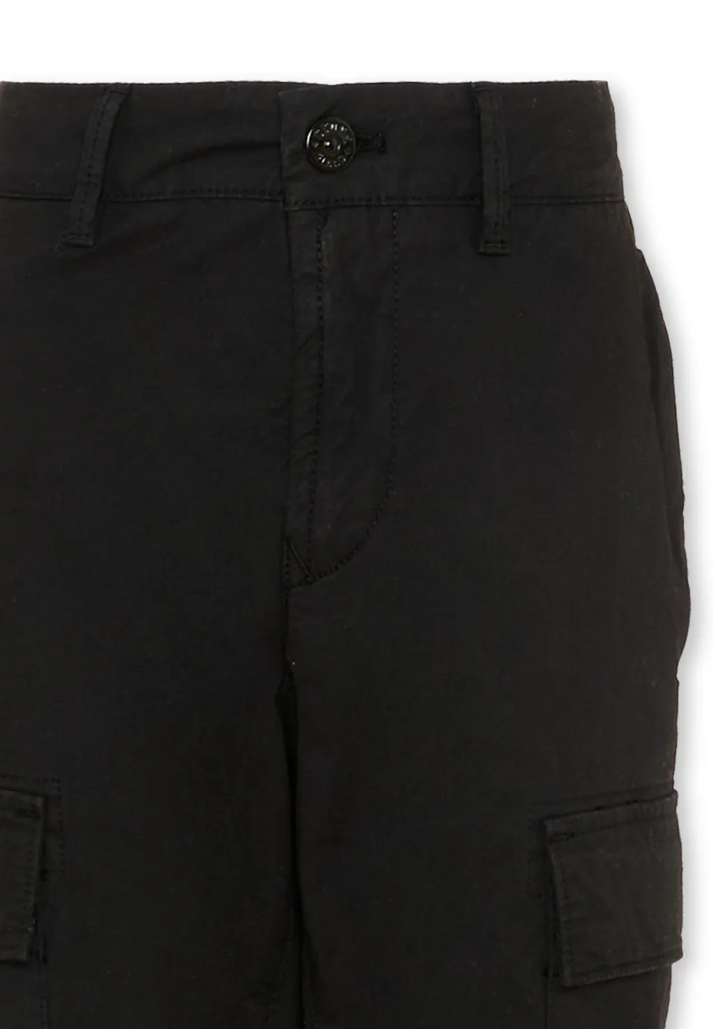 Stone Island Junior Logo Patch Cargo Trousers