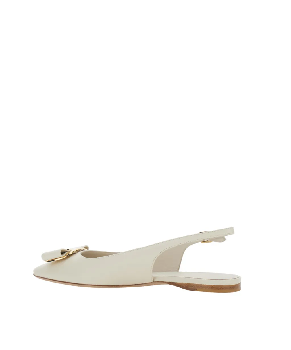 New Vara Plate Flat Slingback
