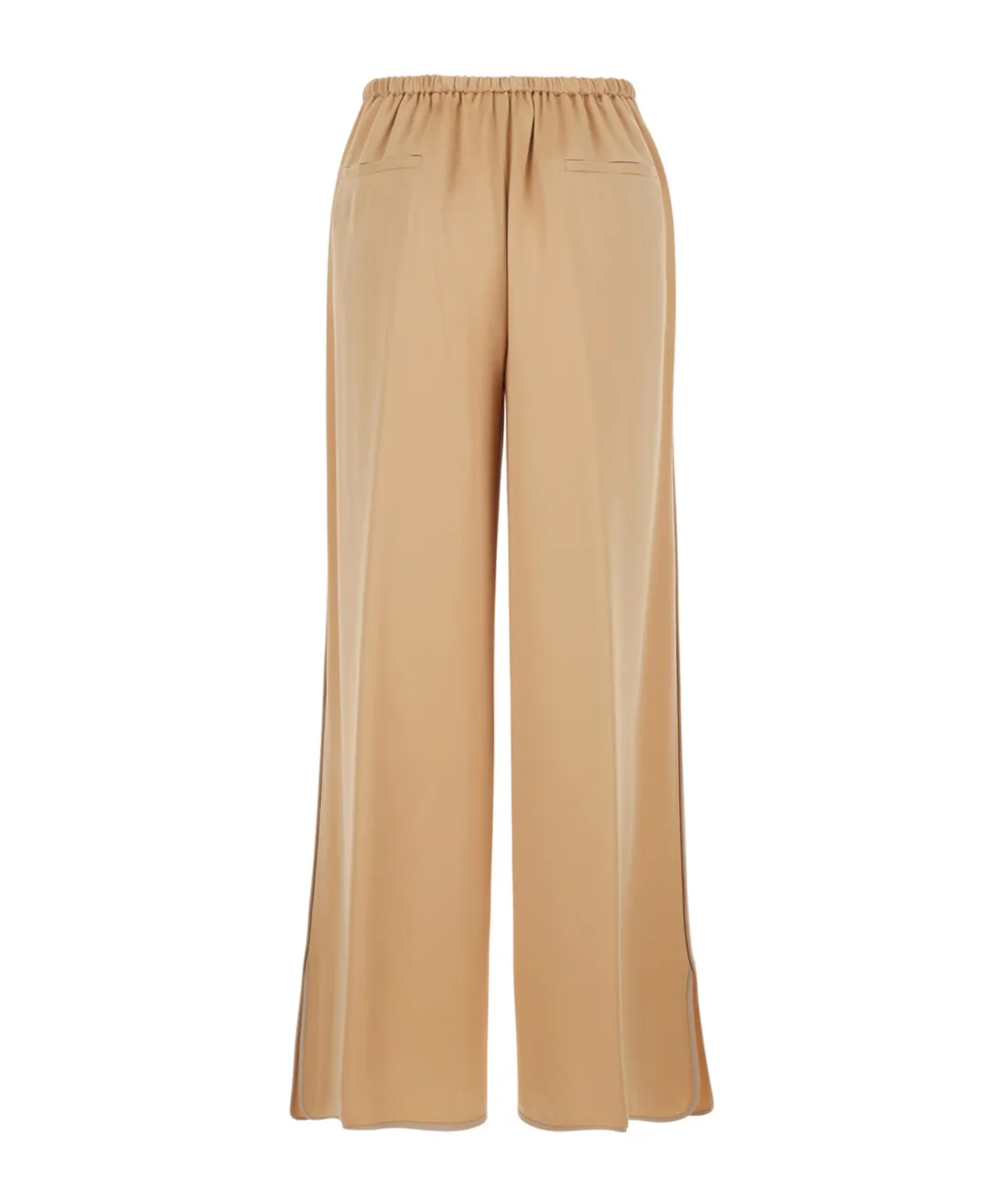 Forte Forte Contrast Trim Wide-Leg Pants