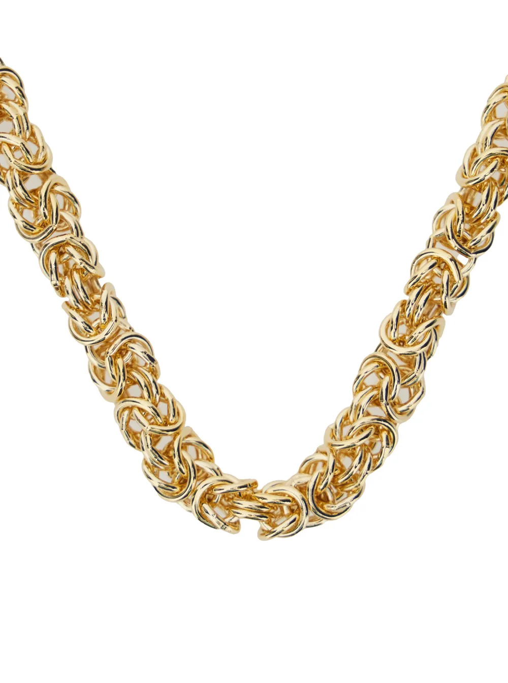 Colored Chain-Link Necklace