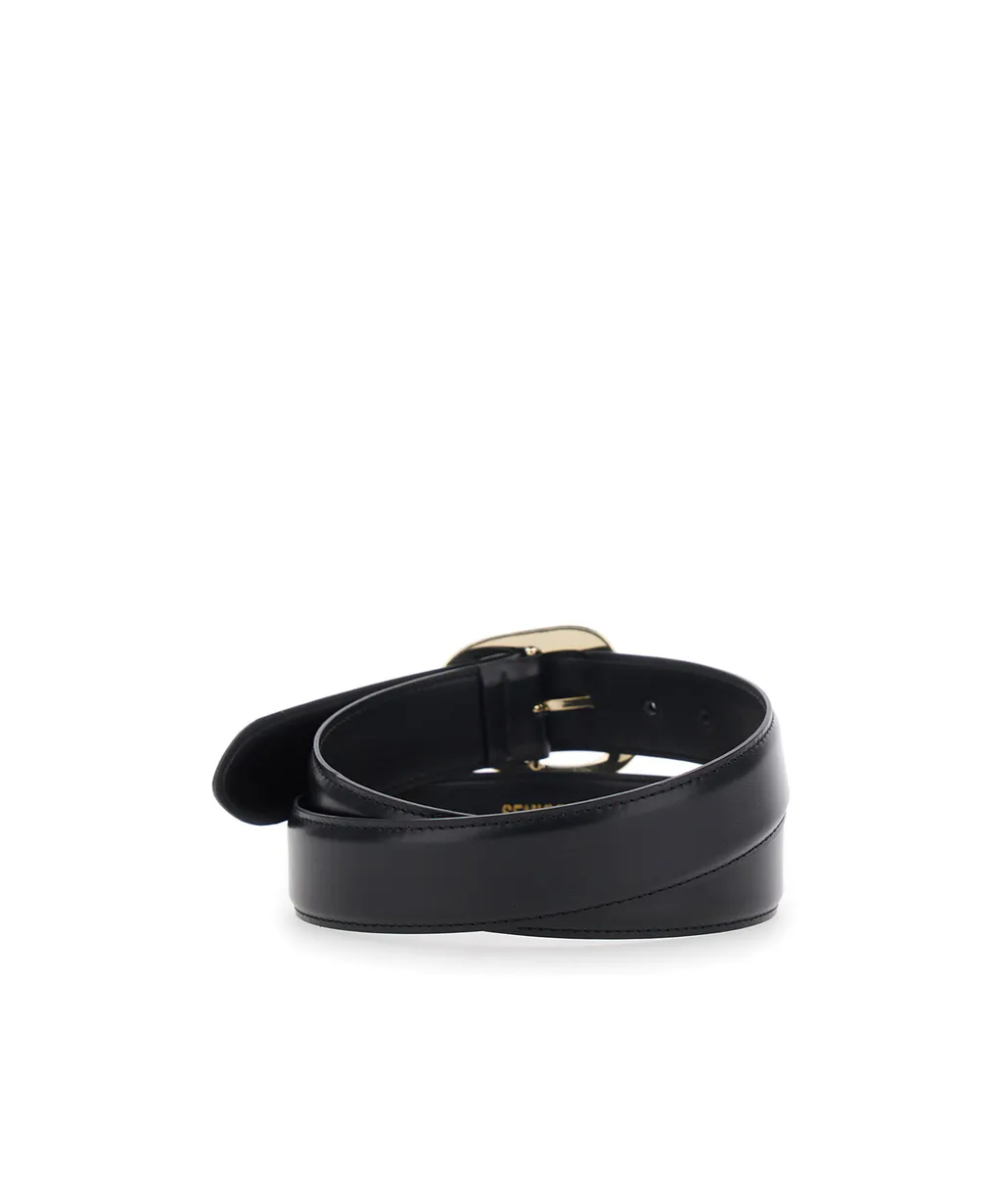 Semi Couture Leather Buckle Belt