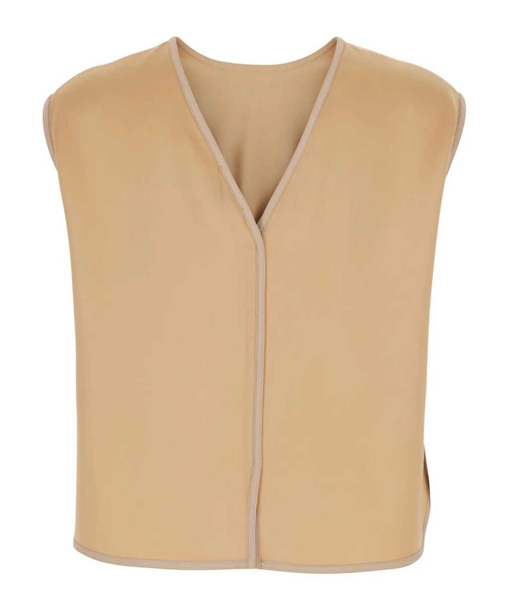 Forte Forte Sleeveless V-Back Top