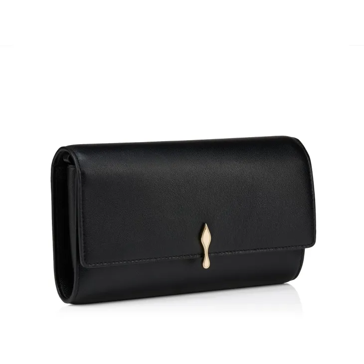 Snap-Fastening Clutch Bag