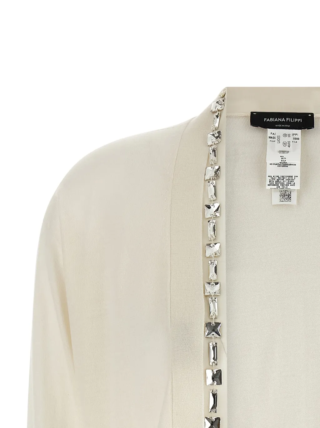 Fabiana Filippi Embellished Knitted Cardigan