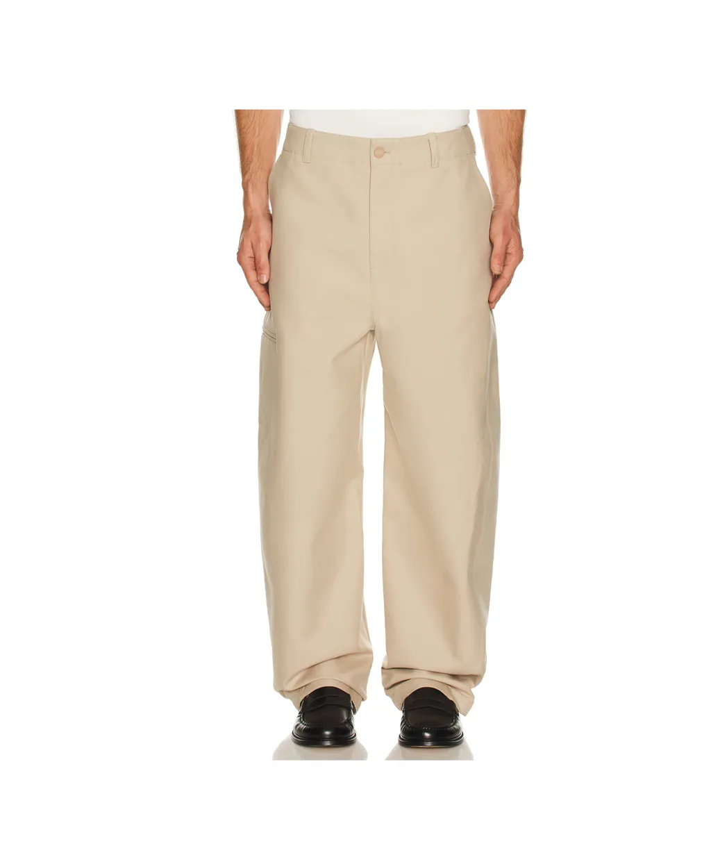 Couture Seam Trousers In Cotton With Givenchy Paris Patch