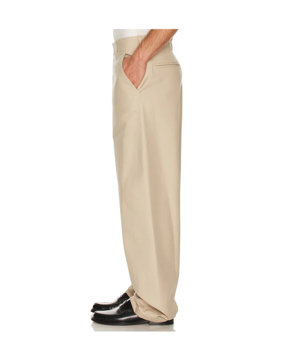 Couture Seam Trousers In Cotton With Givenchy Paris Patch