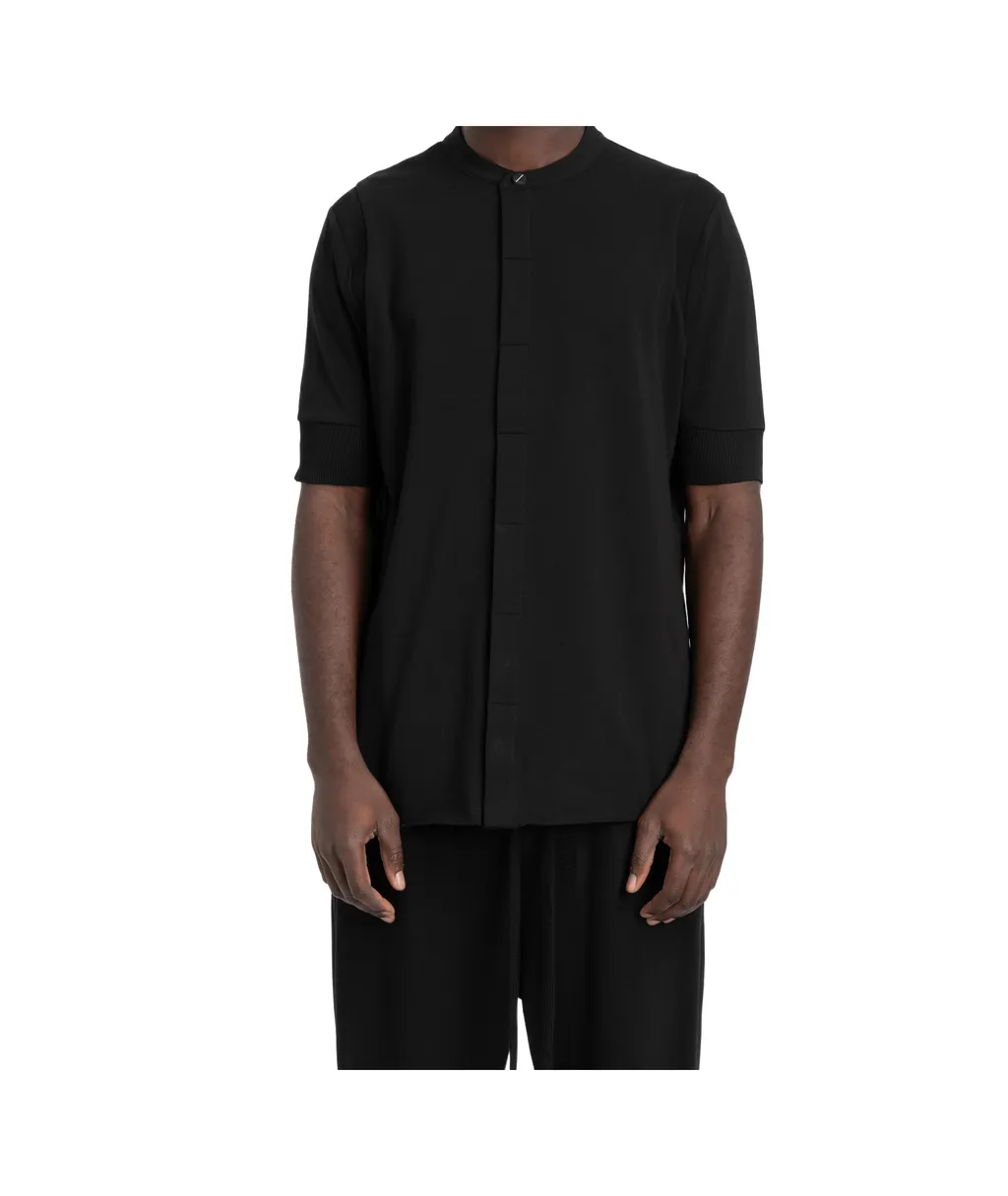Thom Krom Buttoned Crewneck Oversized T-Shirt
