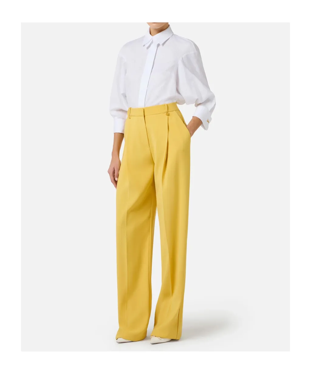 Elisabetta Franchi Cufflinks Jacquard Shirt