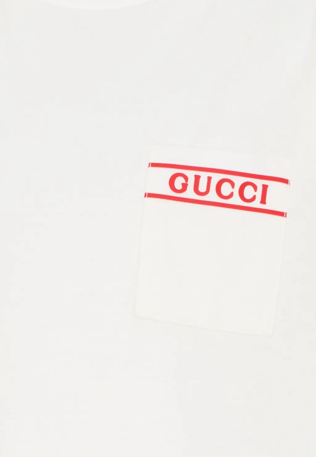 Gucci Kids Logo Chest Pocket T-Shirt