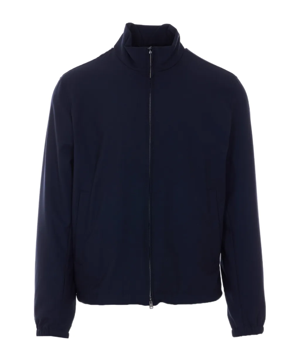 Herno High Neck Zip-Up Jacket