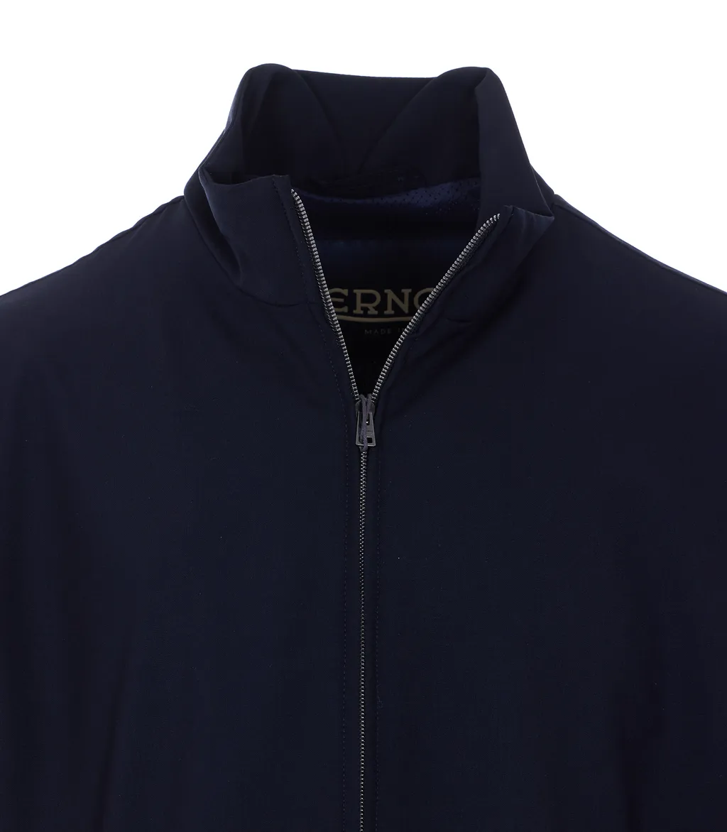 Herno High Neck Zip-Up Jacket