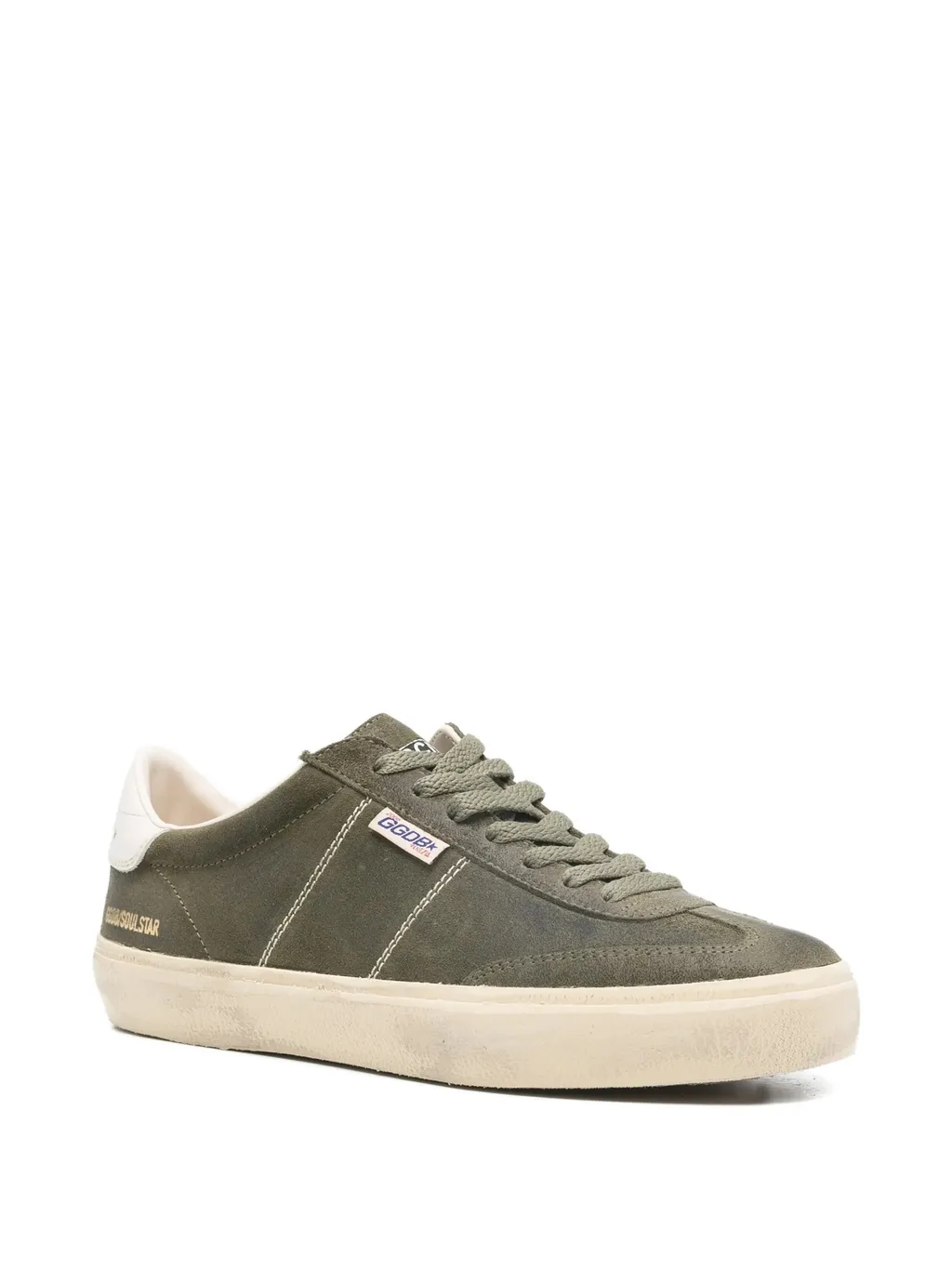 Soul Star Contrasting-Trim Sneakers