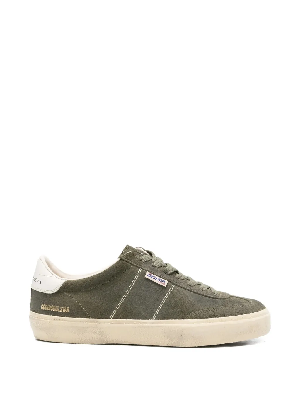 Soul Star Contrasting-Trim Sneakers