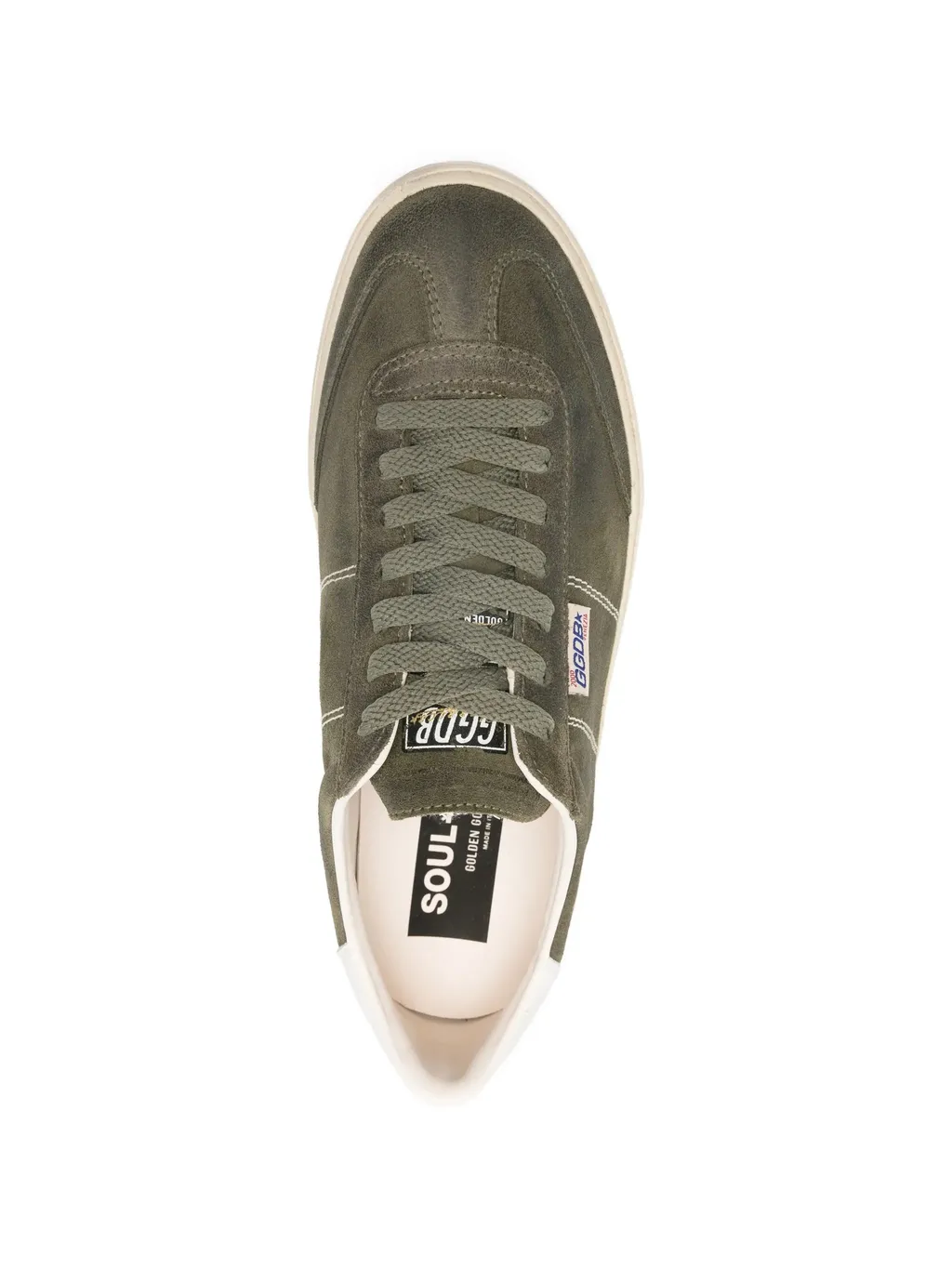 Soul Star Contrasting-Trim Sneakers