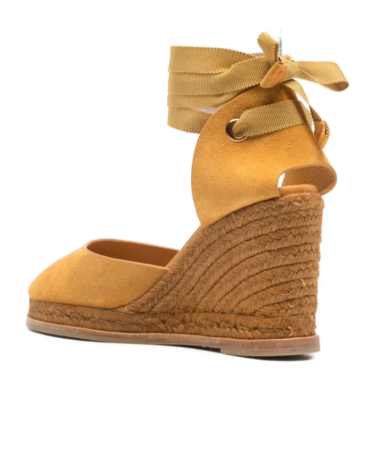 Round-Toe Wedge Heels