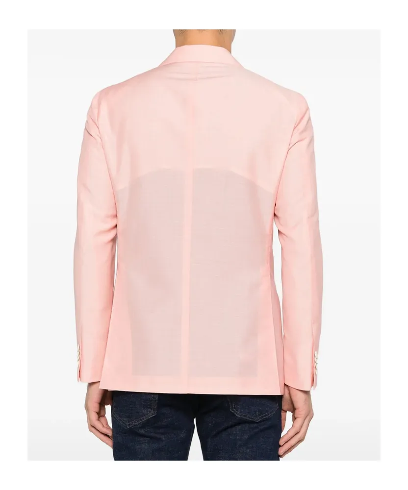 Aida Double-Breasted Pocket Blazer