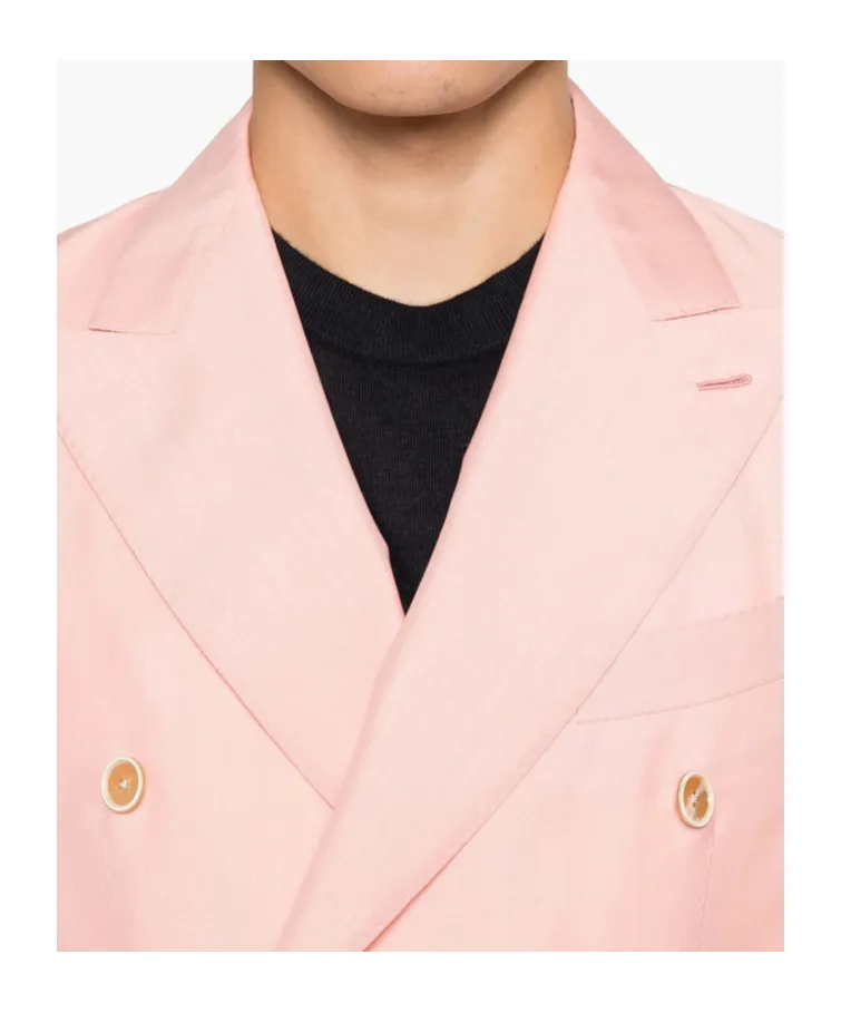 Aida Double-Breasted Pocket Blazer
