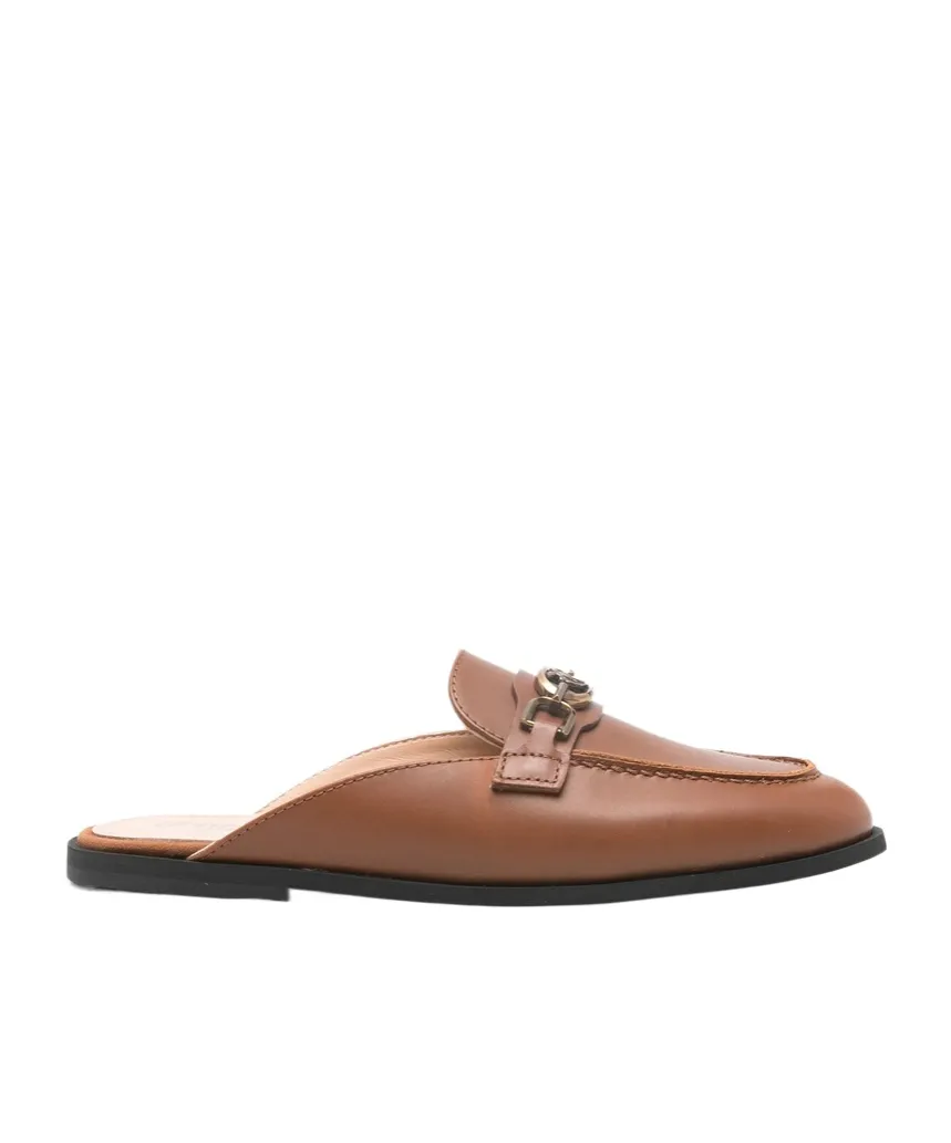 Round-Toe Mules