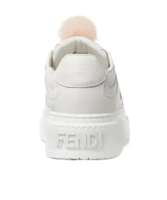 Fendi Match Platform Lace-Up Sneakers