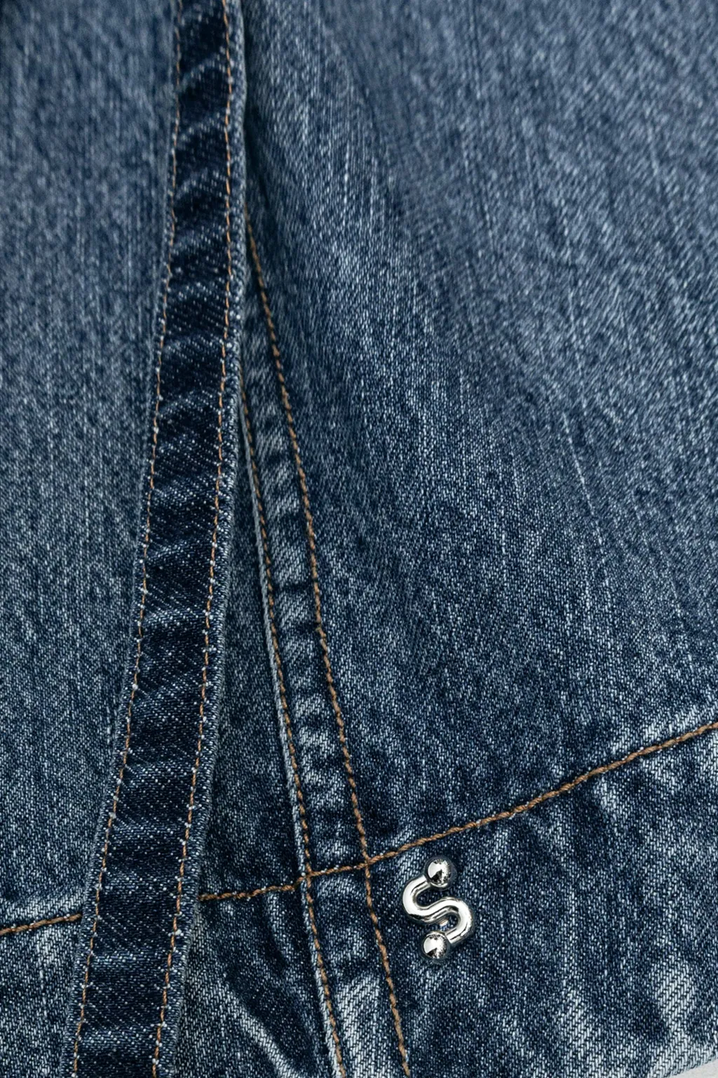 Sleeveless Denim Vest