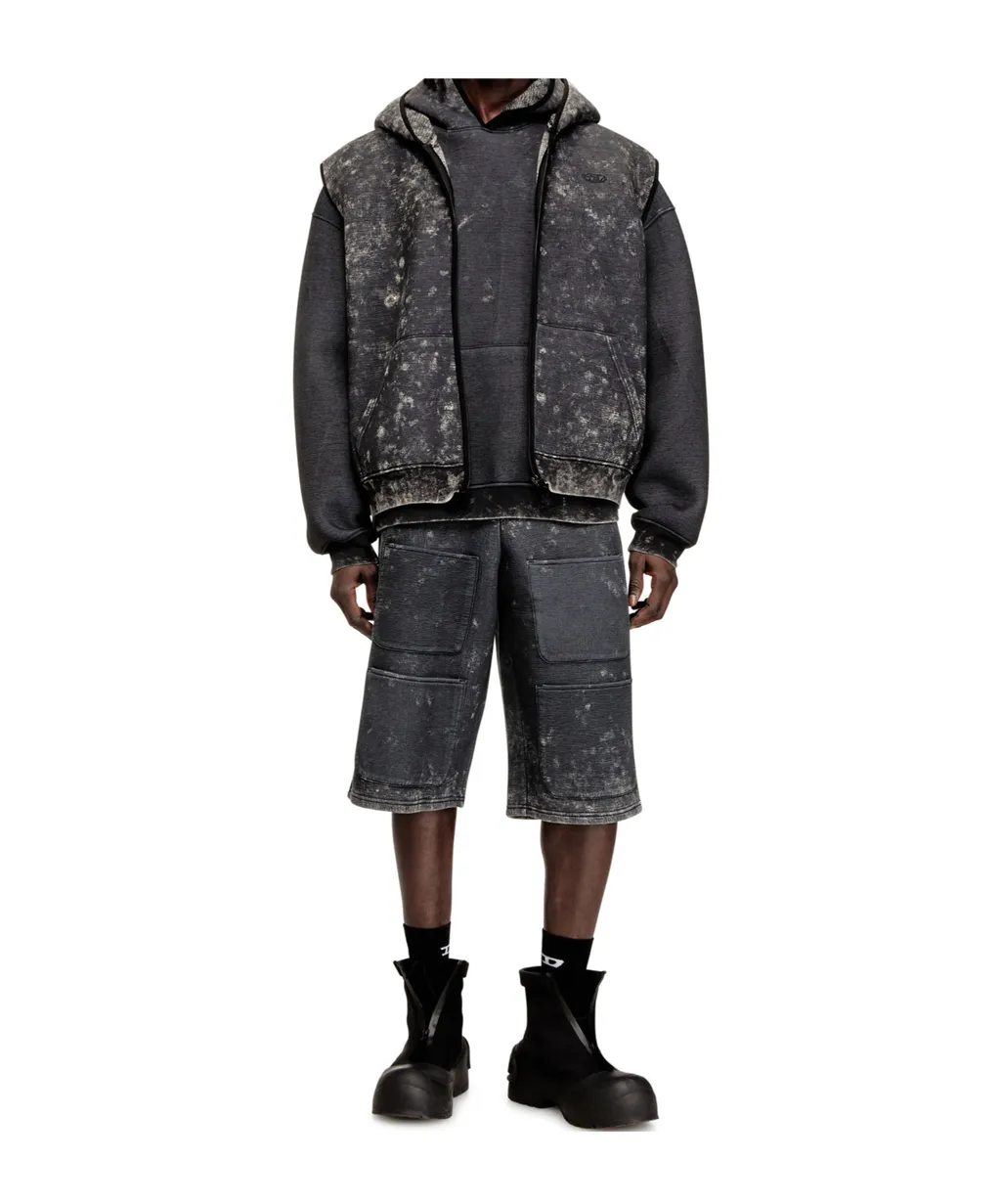 S-Typ Patch-Pocket Shorts