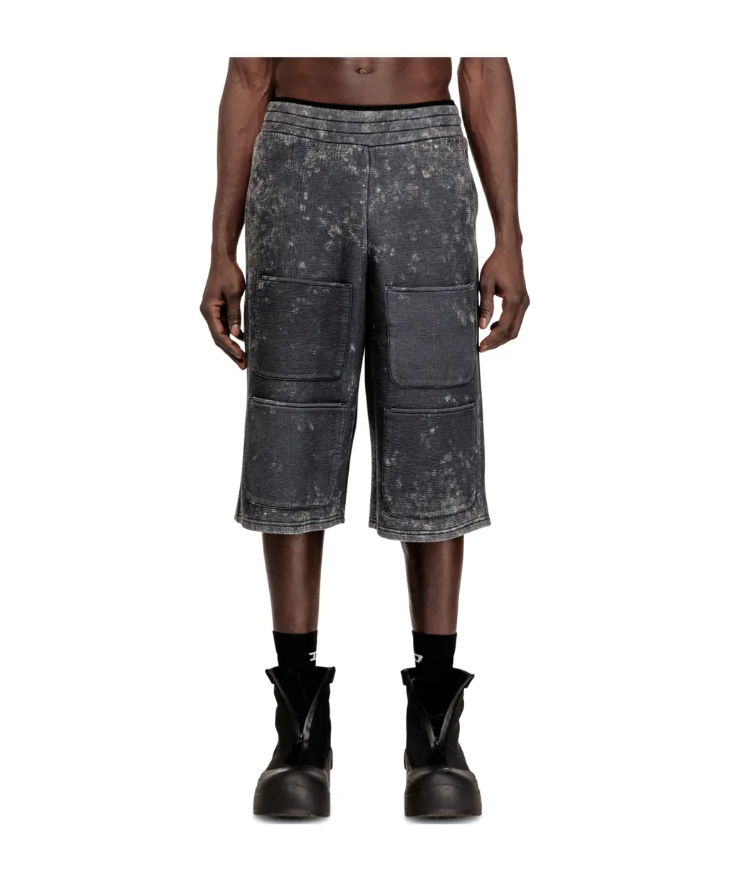 S-Typ Patch-Pocket Shorts
