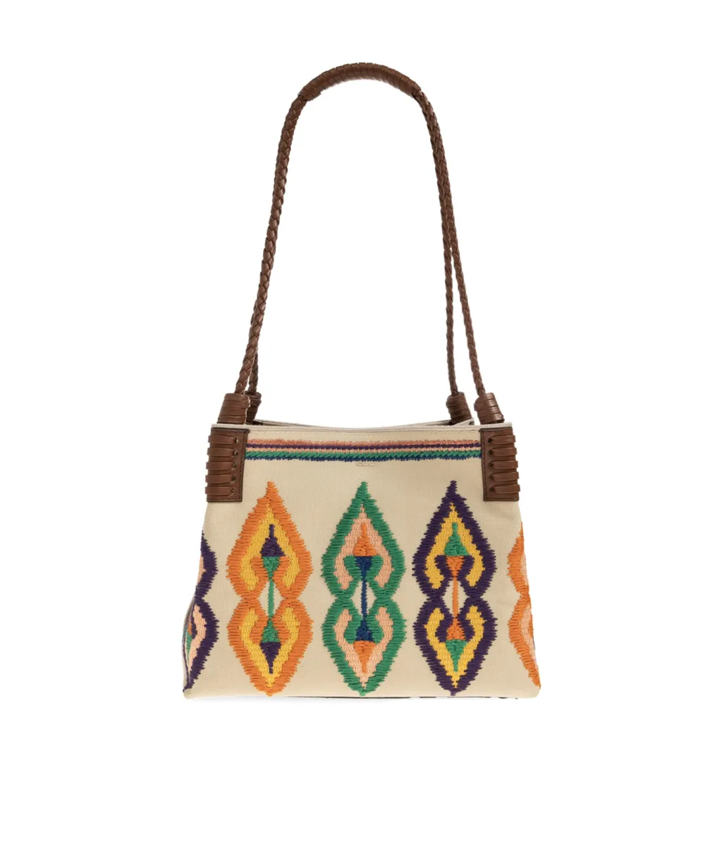 Etro Libra Embroidered Shoulder Bag